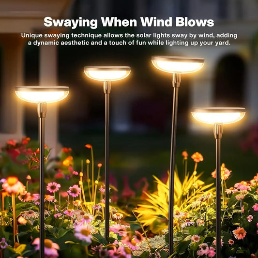 Waterproof Solar Powered Pathway Lights