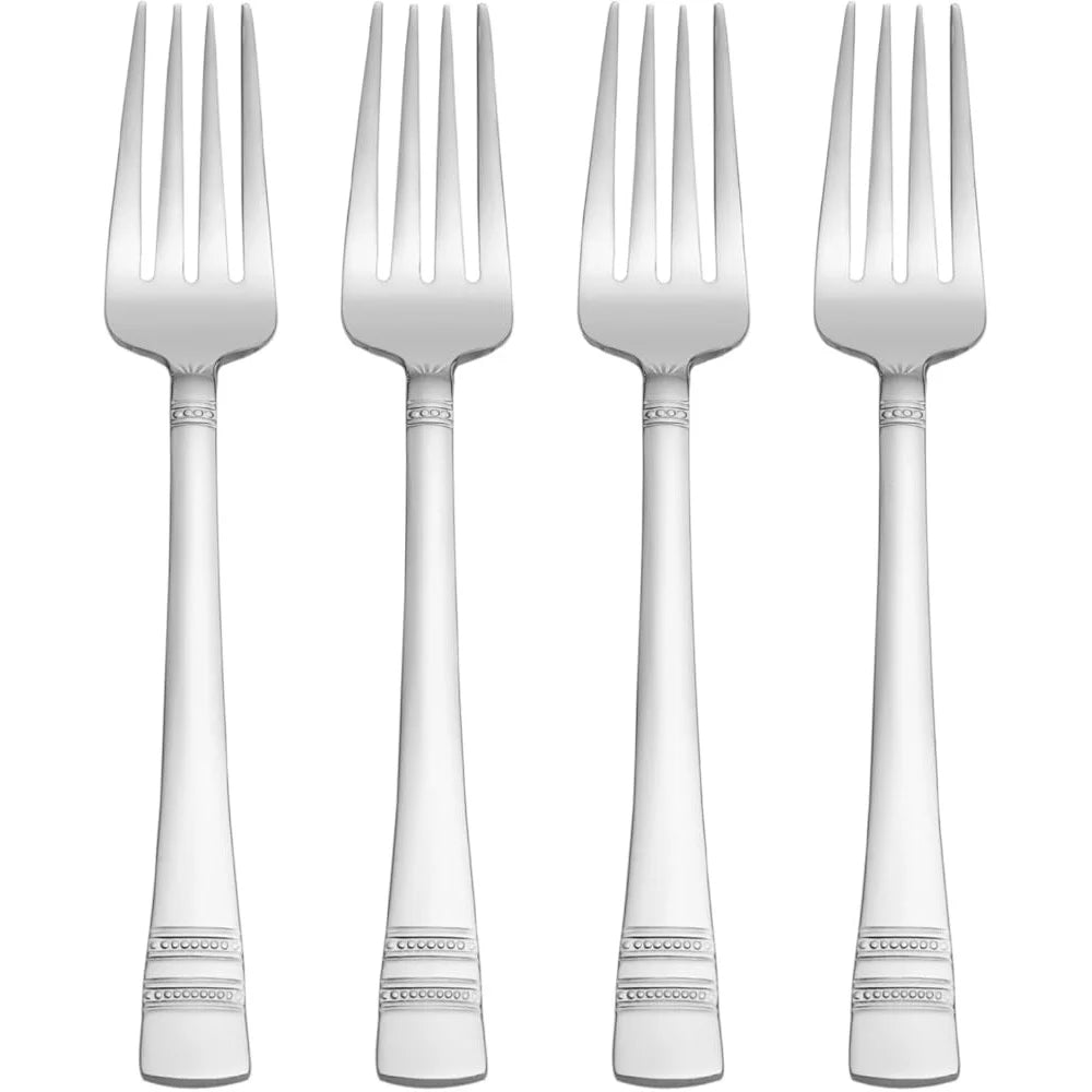 20-Piece Stainless Steel Flatware Set-Service 4