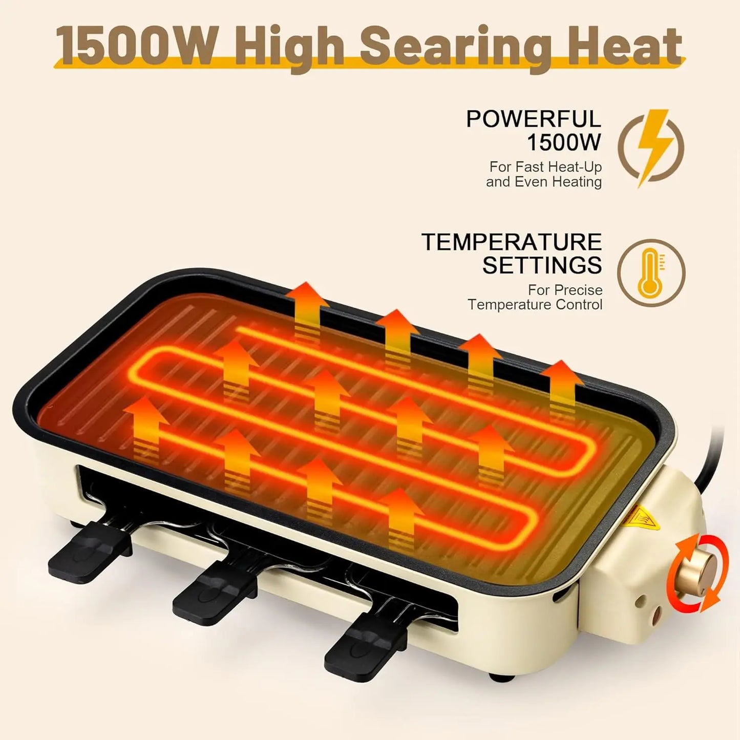 Electric Smoke-free Indoor Barbecue Grill