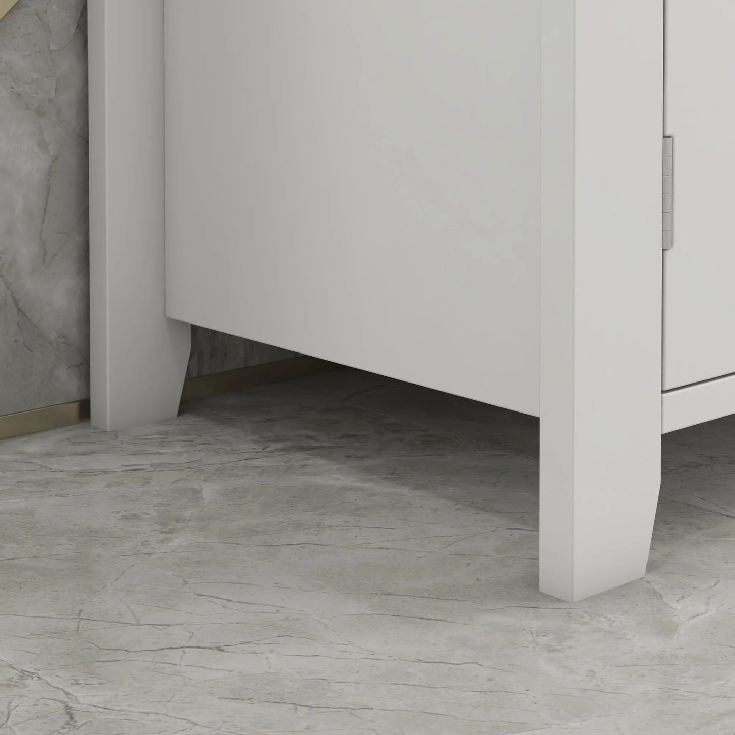 Pedestal Sink, with under Sink Cabinet