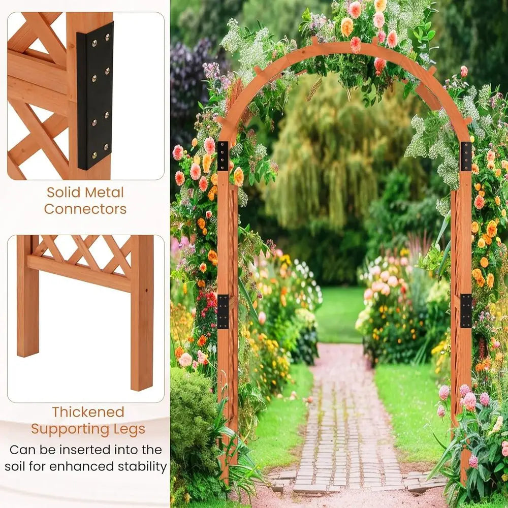 Wooden Garden Trellis