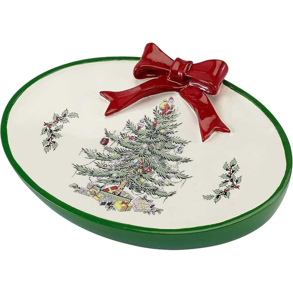 Festive Christmas Tree Soap Dish