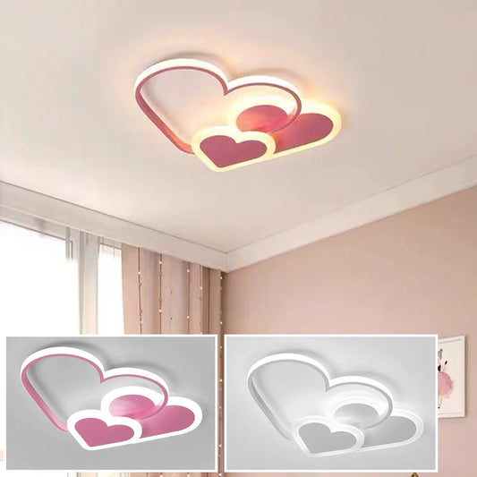 Modern Heart Shape Children's Room Lighting