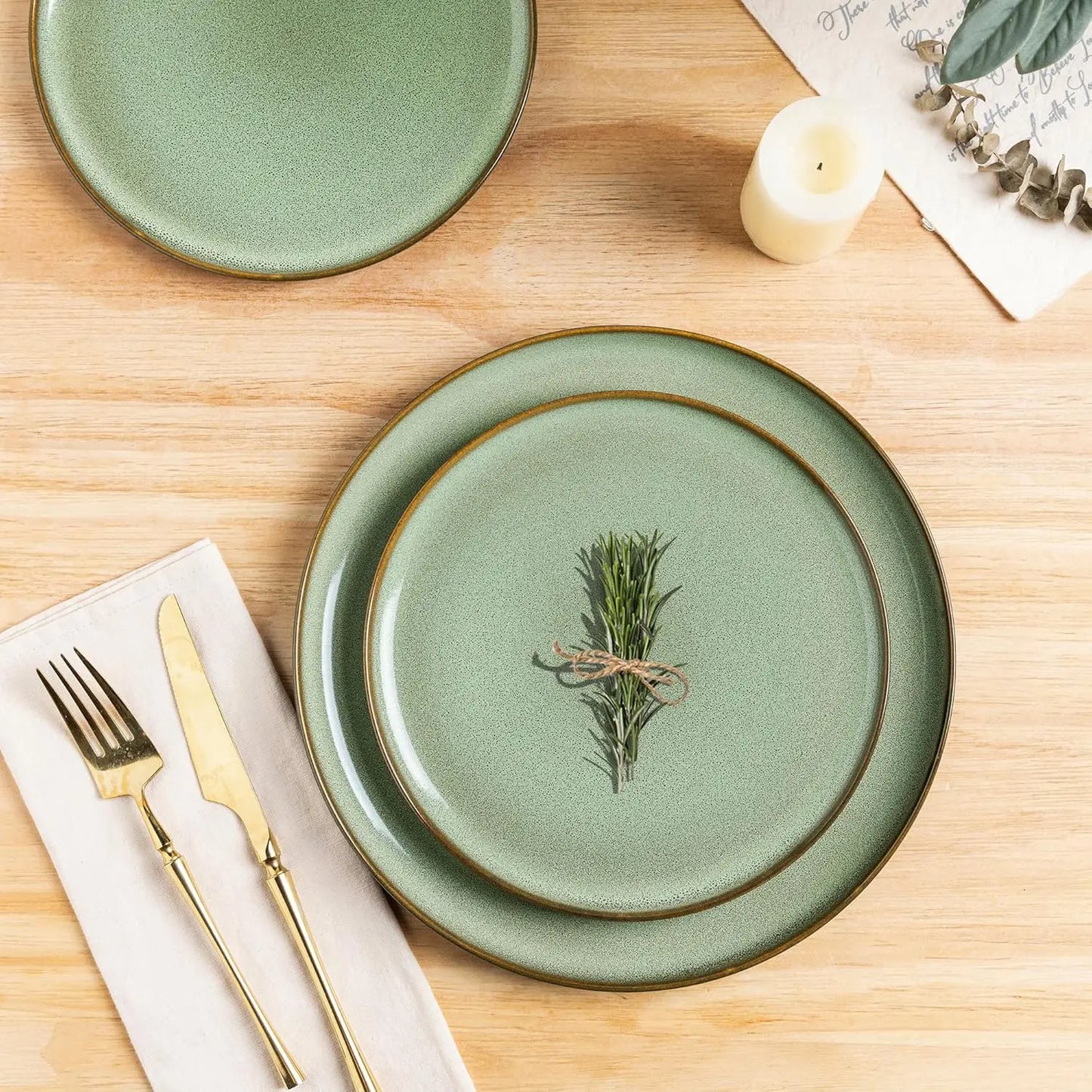 Stylish Ceramic Dinnerware Sets for 4