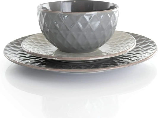 16 Piece Stoneware Collection Dinnerware Set