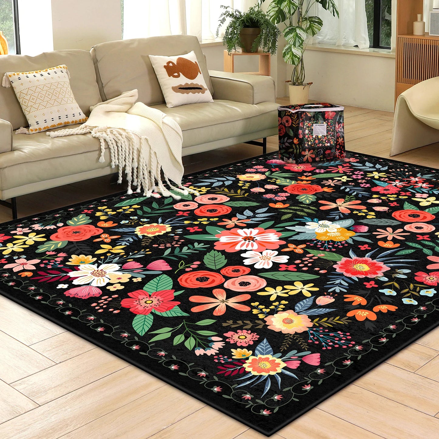 8' X 10'- Boho Area Rug