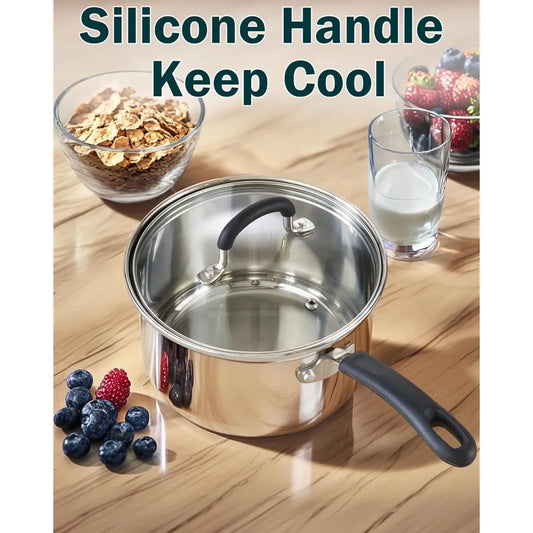10-Piece Stainless Steel Cookware Sets