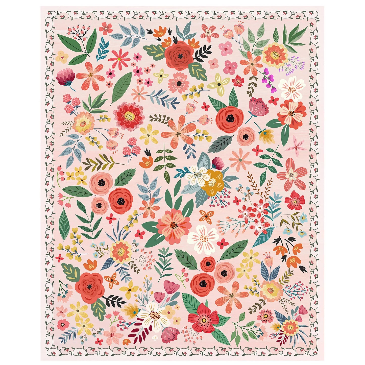 8' X 10'- Boho Area Rug