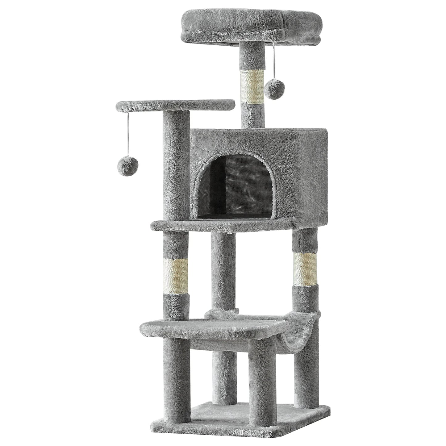 44In Tall Multi-Cat Climbing Tower