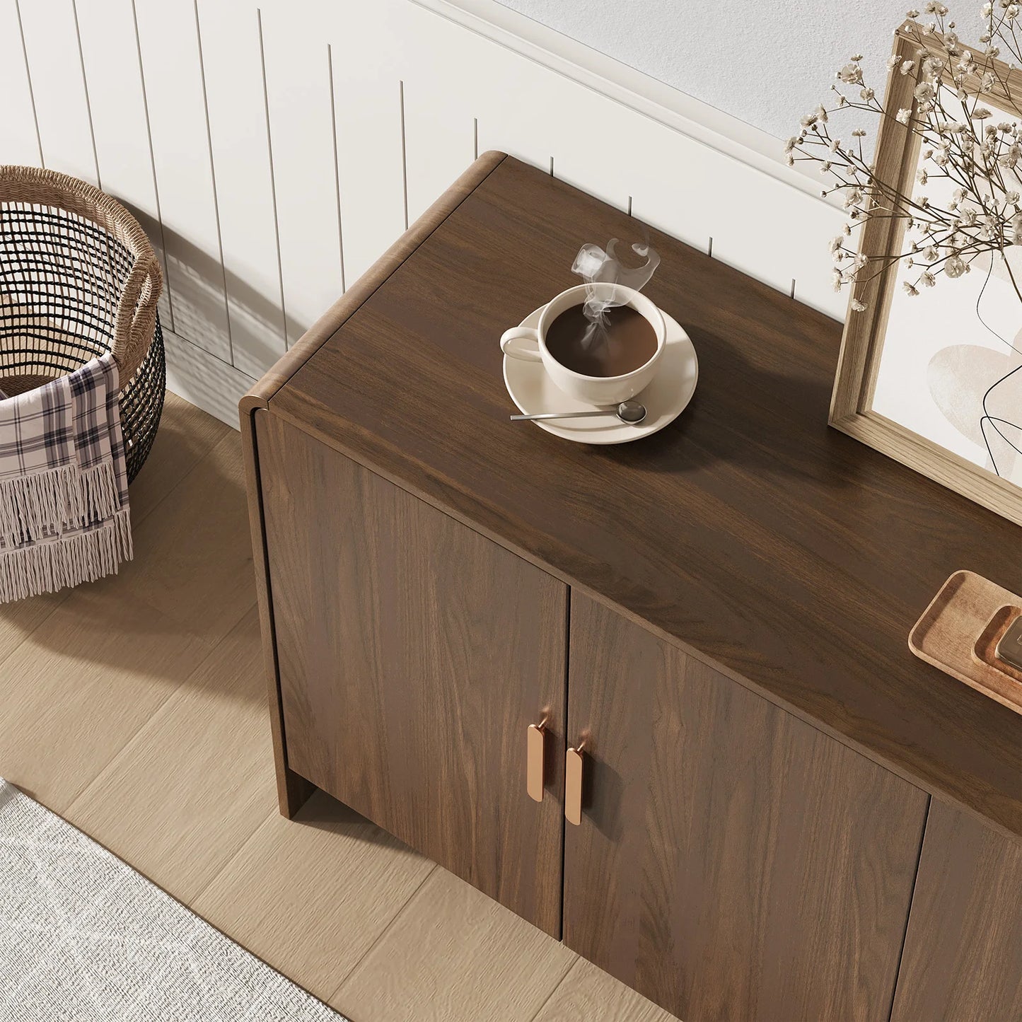 60" Sideboard Buffet with Storage