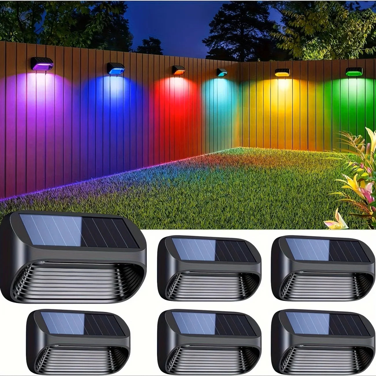Waterproof Solar Fence Lights