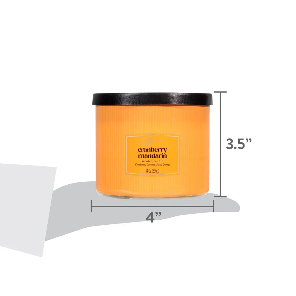 Cranberry Mandarin 3-Wick Candle