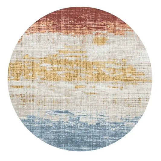RABBIT 41in x - 41in -Washable Round Rug