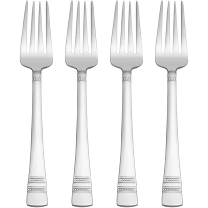 20-Piece Stainless Steel Flatware Set-Service 4