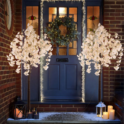 6ft Lighted Cherry Blossom Tree