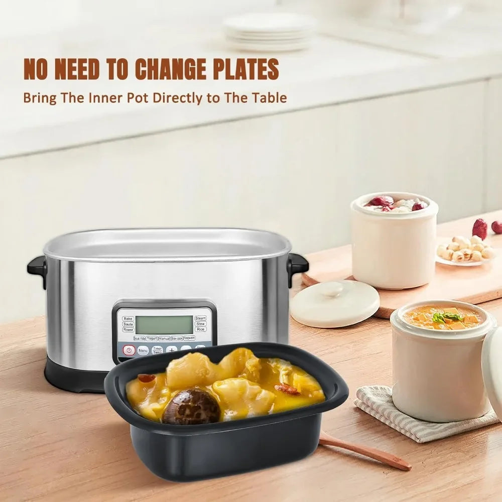Rammable Slow Cooker with Sous Vide functions