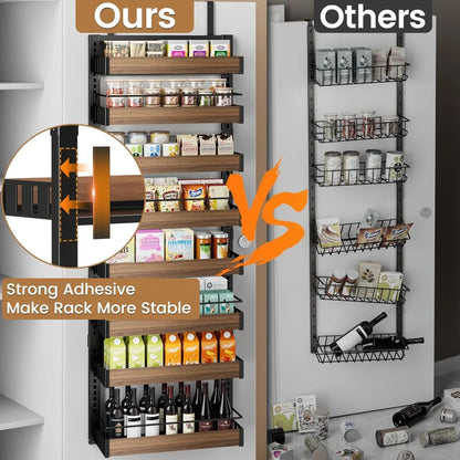 8 Tier Over the Door Pantry Organizer