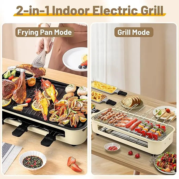 Electric Smoke-free Indoor Barbecue Grill