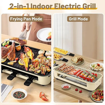 Electric Smoke-free Indoor Barbecue Grill