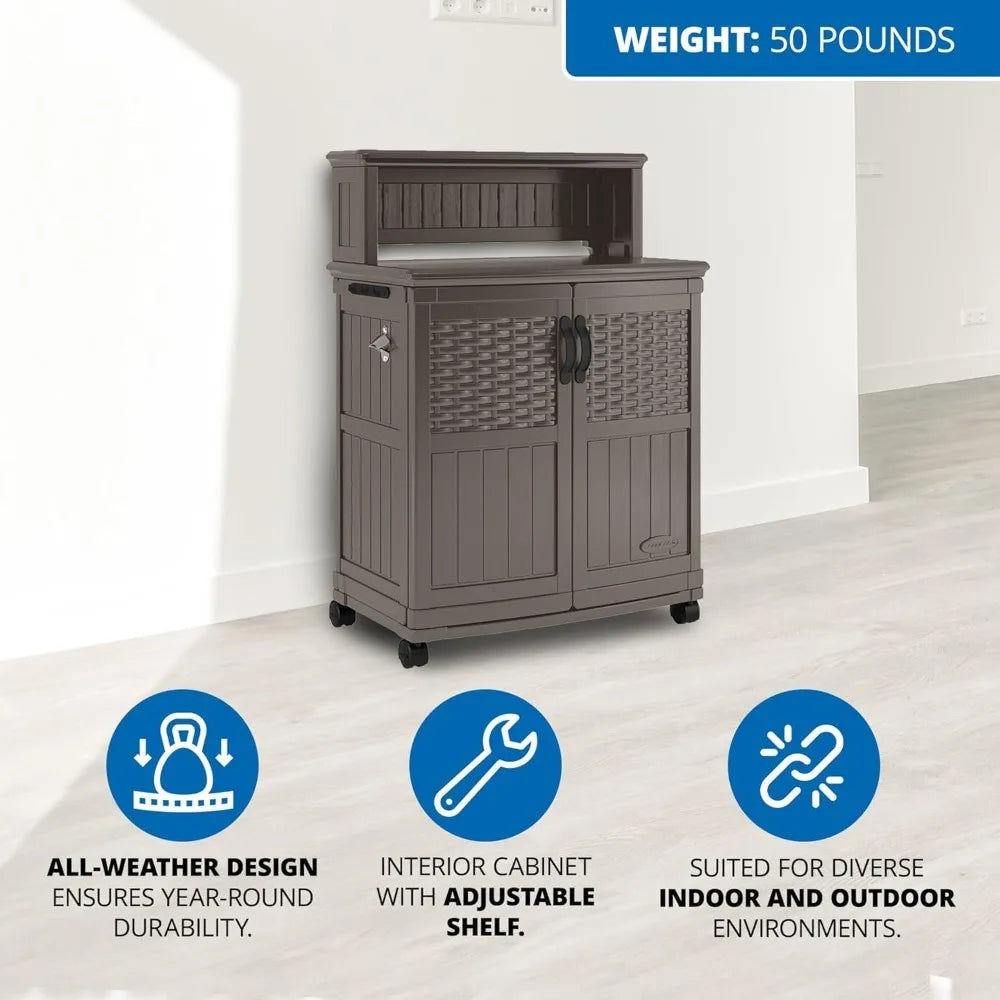 Stoney Gray, Patio Storage and Prep Station