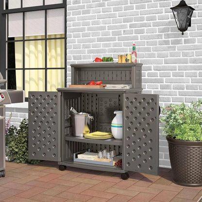 Stoney Gray, Patio Storage and Prep Station