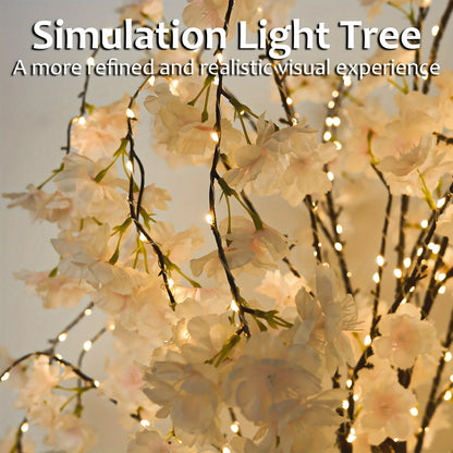 6ft Lighted Cherry Blossom Tree