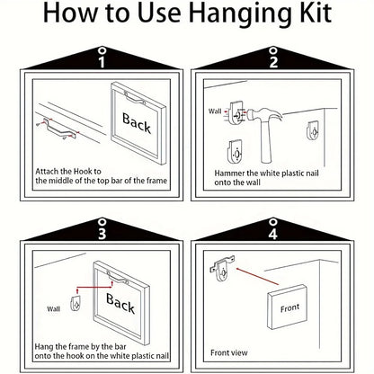 Modern Blue Abstract Canvas Art