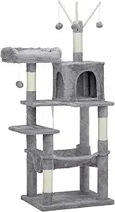 57 Inch Outvita Large Cat Tree Condo