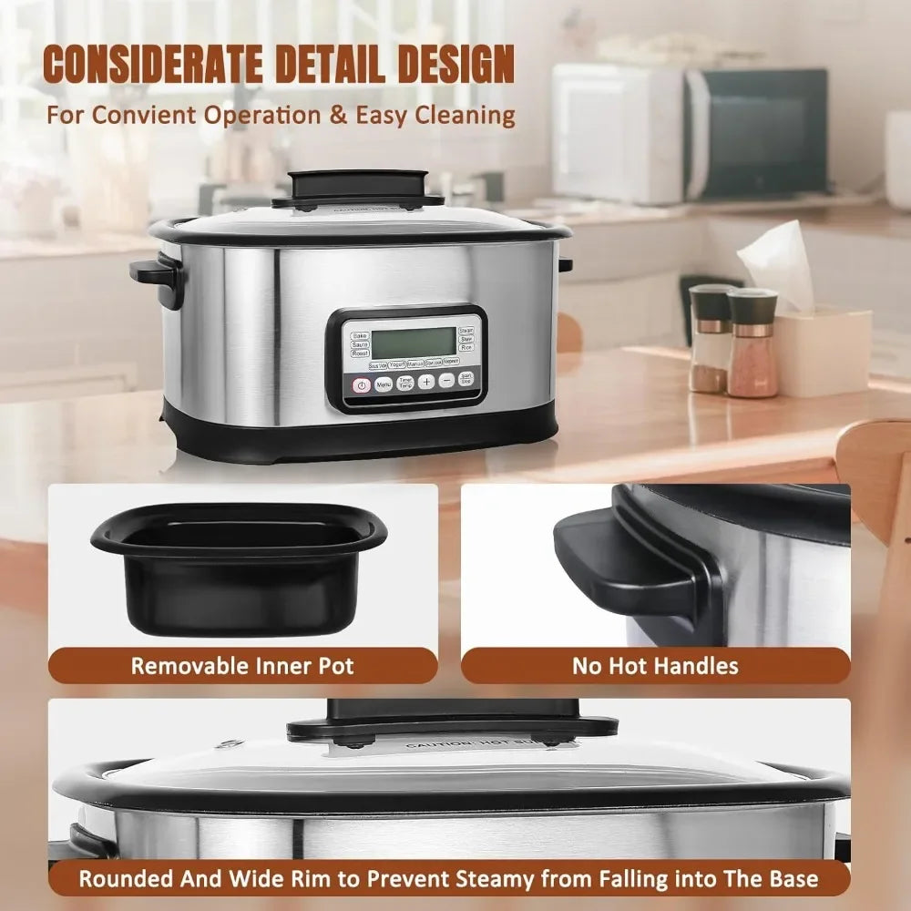 Rammable Slow Cooker with Sous Vide functions