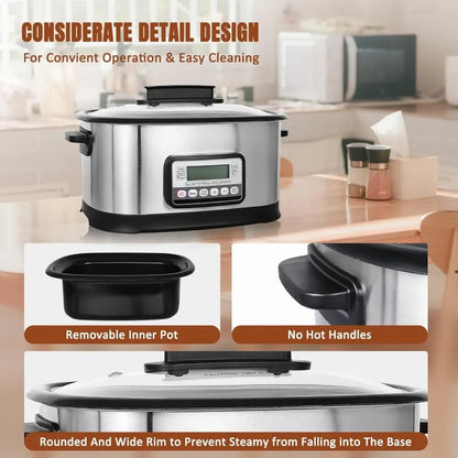 Rammable Slow Cooker with Sous Vide functions