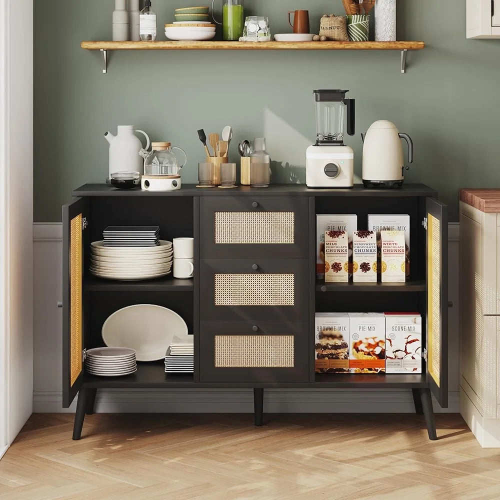 Rattan Buffet Sideboard Furniture