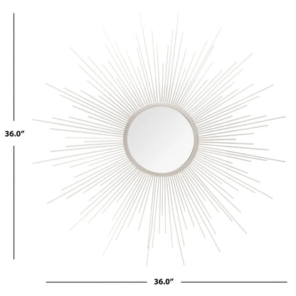 36inch Contemporary Sunburst Mirror