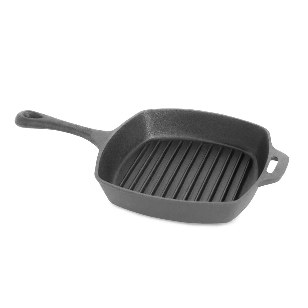 10.5in Pre-Seasoned Cast Iron Grill Pan