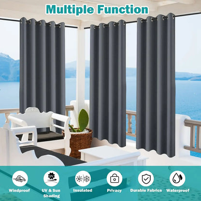 Outdoor Waterproof Curtains for Patios