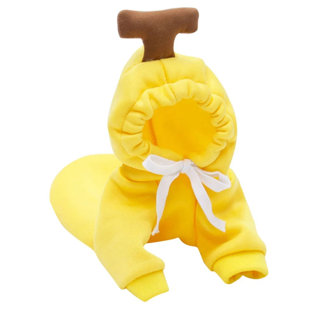 Warm Fleece Fruit Dog Hoodies