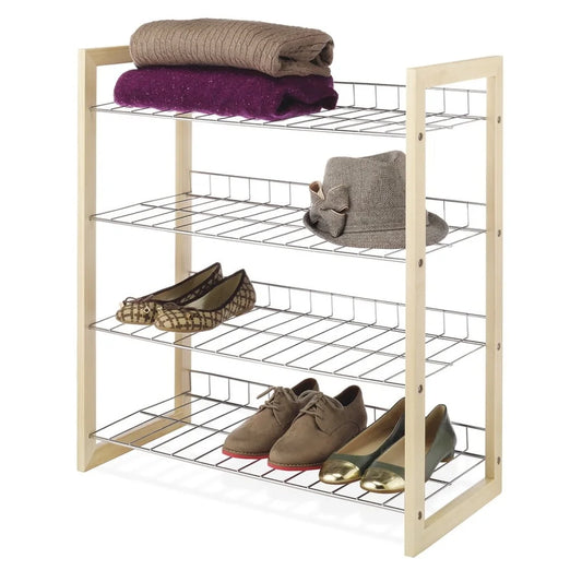 4 Tier Closet/Shoe Rack Organizer