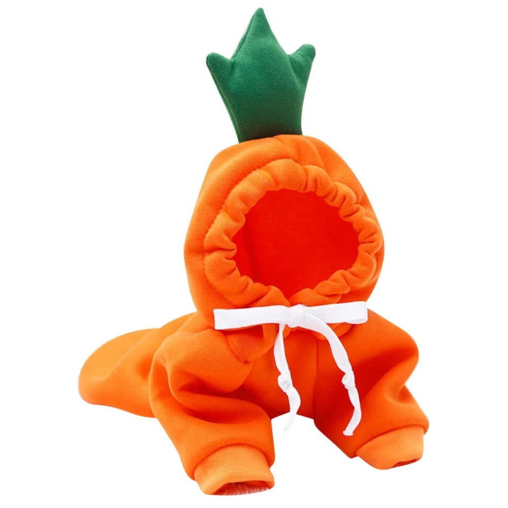 Warm Fleece Fruit Dog Hoodies