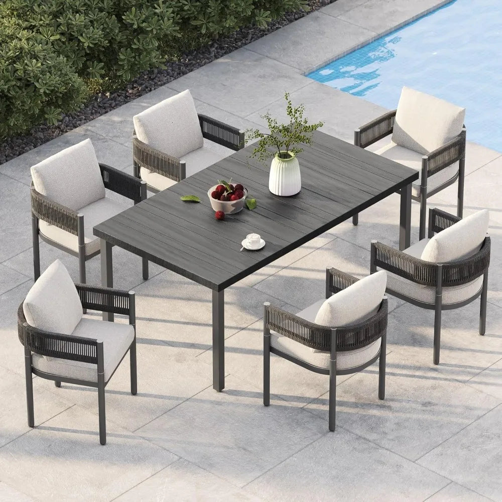 Outdoor Dining Set for 6
