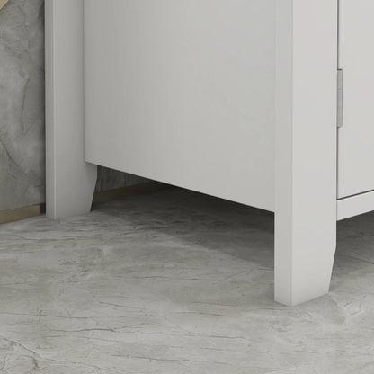 Pedestal Sink, with under Sink Cabinet