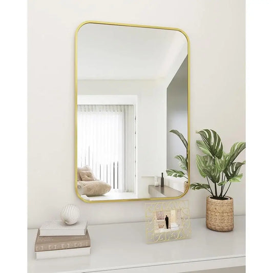 High-Definition Rectangular Wall Mounted Mirror
