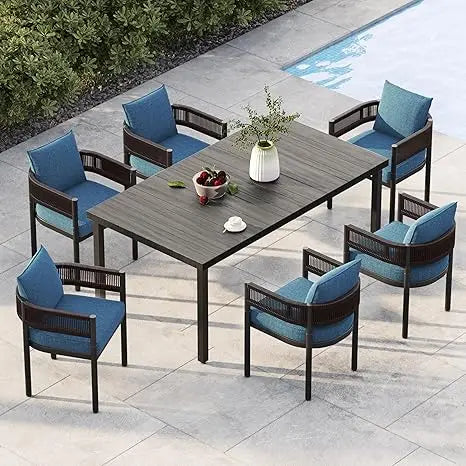 Outdoor Dining Set for 6