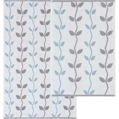 6-Piece Organic Vines Cotton Towel Set