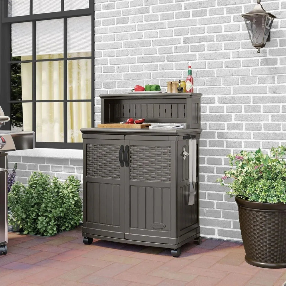 Stoney Gray, Patio Storage and Prep Station