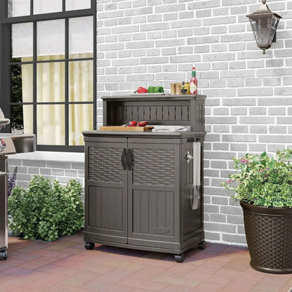 Stoney Gray, Patio Storage and Prep Station