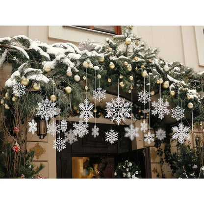 15'' Hanging Giant Snowflake Decorations