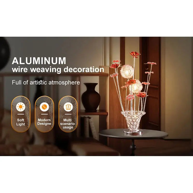 Elegant Flower Bud LED Table Lamp