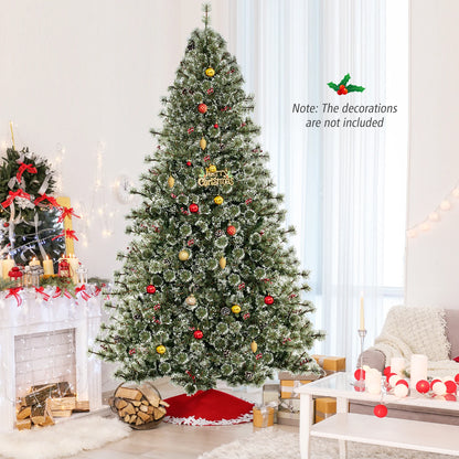 Pre-lit Artificial Christmas Tree with 9 Lighting Modes