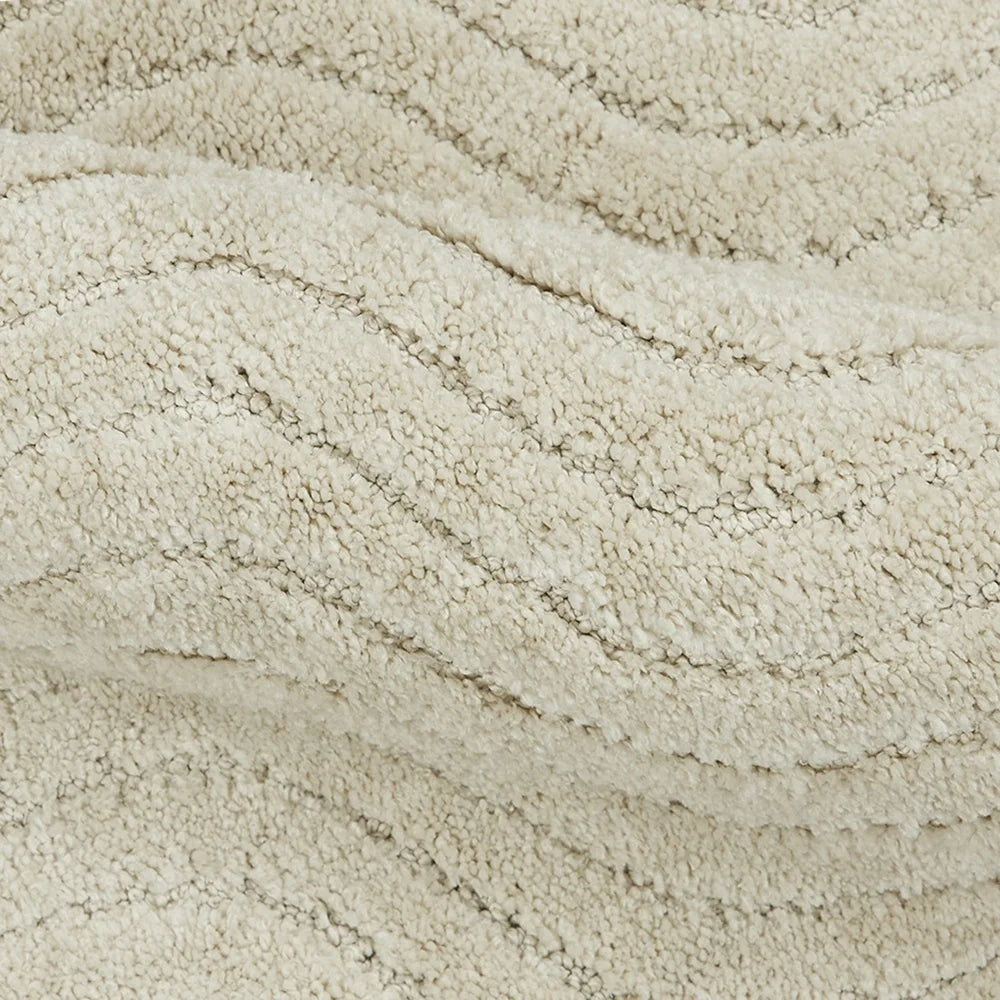 Tufted Waves Bath Rug Set