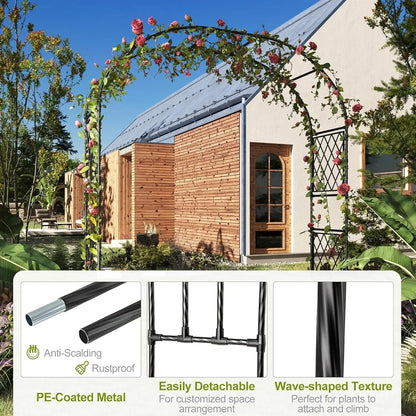 Garden Arbor w/2 Planter Boxes