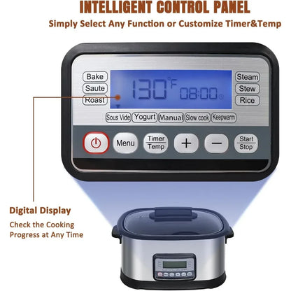 Rammable Slow Cooker with Sous Vide functions